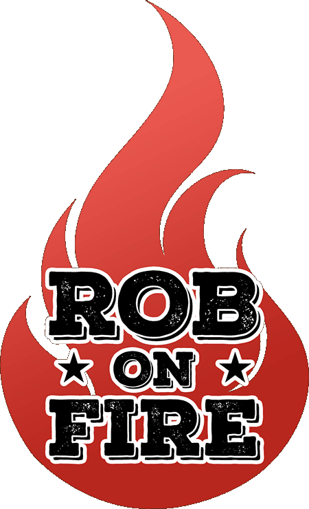 Rob on Fire Logo